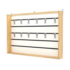 Витрина настенная №3-2ВУ с экономпанелью, без полок, с подсветкой, Дуб Золотистый