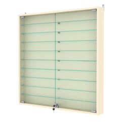 Витрина настенная №4-5АУ, Крем Вайс