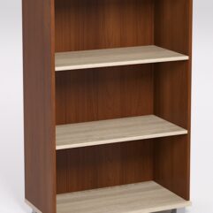 Стеллаж средний широкий НТ-480, Орех и Дуб Сонома