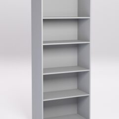 Стеллаж высокий широкий НТ-580, Серый