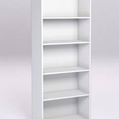 Стеллаж высокий широкий НТ-580, Белый