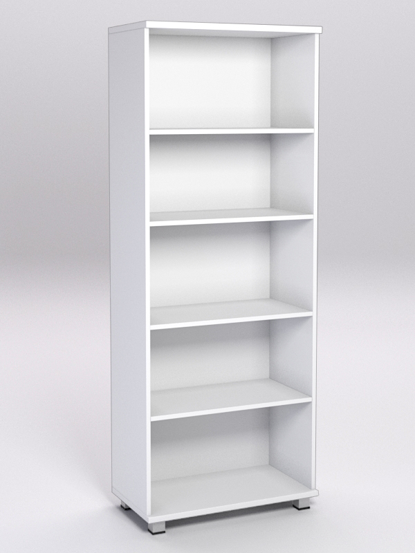 Стеллаж высокий широкий НТ-580, Белый