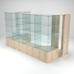 Павильон торговый Истра пристенный №2а, Дуб Сонома