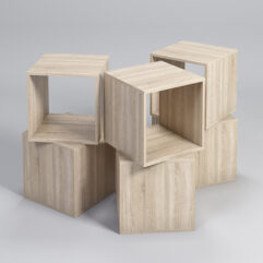 Комплект демонстрационных кубов №3, Дуб Сонома