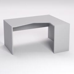 Стол эргономичный правосторонний НТ-040, Серый