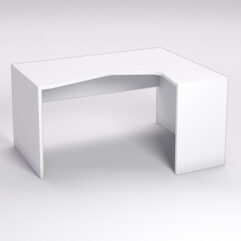 Стол эргономичный правосторонний НТ-040, Белый