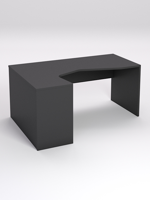 Стол эргономичный левосторонний НТ-060, Черный