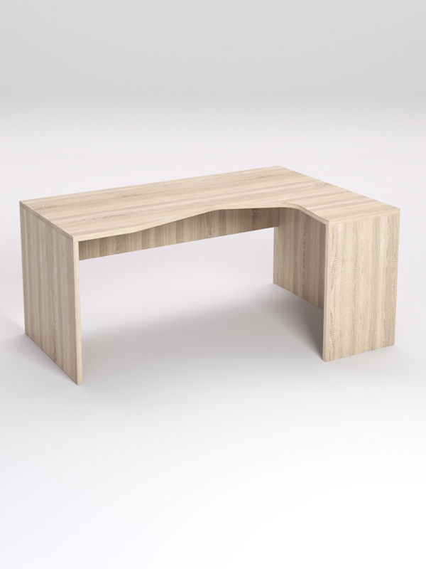 Стол эргономичный правосторонний НТ-060, Дуб Сонома