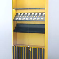 Витрина Смоки №7, Солнечный свет 0134BS + Черный