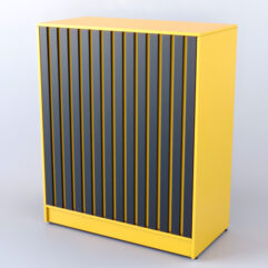 Кассовый прилавок Смоки №1, Солнечный свет 0134BS + Черный