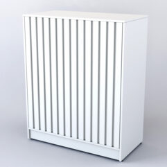 Кассовый прилавок Смоки №1, Белый