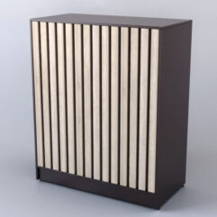 Кассовый прилавок Смоки №1, Дуб Венге + Дуб Сонома