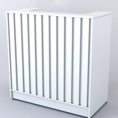 Кассовый прилавок Смоки №2, Белый