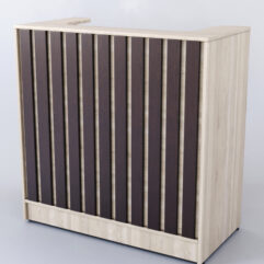 Кассовый прилавок Смоки №2, Дуб Сонома + Дуб Венге