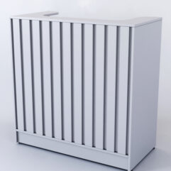 Кассовый прилавок Смоки №2, Серый