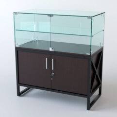 Прилавок ЛОФТ СТИЛЬ №101 (с дверками), Дуб Венге