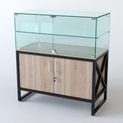 Прилавок ЛОФТ СТИЛЬ №101 (с дверками), Дуб Сонома