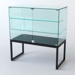 Прилавок ЛОФТ СТИЛЬ №102 (с дверками), Черный