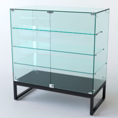 Прилавок ЛОФТ СТИЛЬ №103 (с дверками), Черный