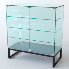 Прилавок ЛОФТ СТИЛЬ №103 (с дверками), Серый