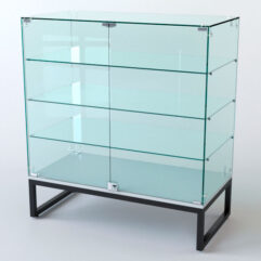 Прилавок ЛОФТ СТИЛЬ №123 (закрытый), Белый (с белой кромкой)