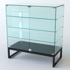 Прилавок ЛОФТ СТИЛЬ №123 (закрытый), Черный