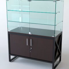 Прилавок ЛОФТ СТИЛЬ №107 (с дверками), Дуб Венге