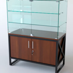 Прилавок ЛОФТ СТИЛЬ №107 (с дверками), Орех