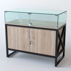 Прилавок ЛОФТ СТИЛЬ №114 (с дверками), Дуб Сонома