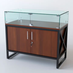 Прилавок ЛОФТ СТИЛЬ №114 (с дверками), Орех