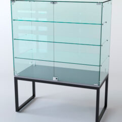 Прилавок ЛОФТ СТИЛЬ №108 (с дверками), Серый