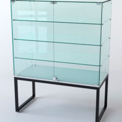 Прилавок ЛОФТ СТИЛЬ №128 (с дверками), Белый (с белой кромкой)