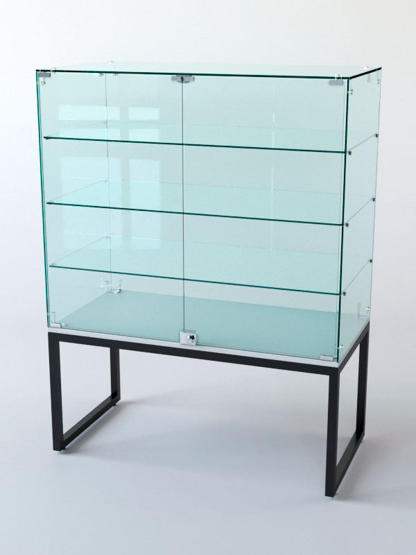 Прилавок ЛОФТ СТИЛЬ №128 (с дверками), Белый (с белой кромкой)