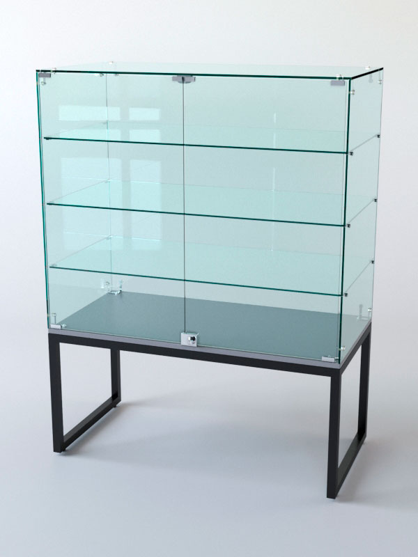 Прилавок ЛОФТ СТИЛЬ №128 (с дверками), Серый