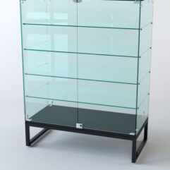 Прилавок ЛОФТ СТИЛЬ №129 (с дверками), Черный