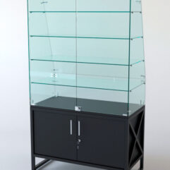 Прилавок ЛОФТ СТИЛЬ №115 (с дверками), Черный