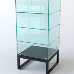 Прилавок ЛОФТ СТИЛЬ №112-122 (с дверкой), Черный