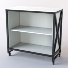 Прилавок ЛОФТ СТИЛЬ №20 (открытый), Белый