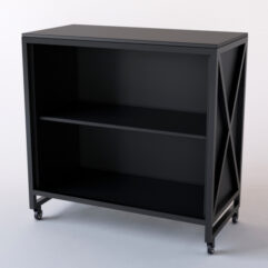 Прилавок ЛОФТ СТИЛЬ №20 (открытый), Черный