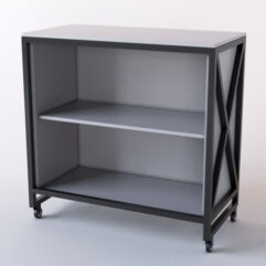 Прилавок ЛОФТ СТИЛЬ №20 (открытый), Серый