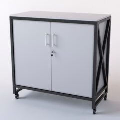 Прилавок ЛОФТ СТИЛЬ №120 (закрытый), Серый