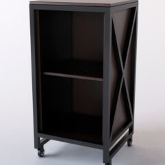 Прилавок ЛОФТ СТИЛЬ №21 (открытый), Дуб Венге