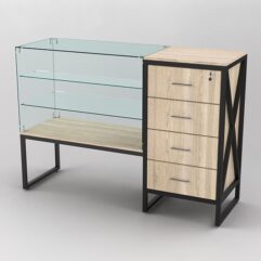 Прилавок ЛОФТ СТИЛЬ №2+13, Дуб Сонома