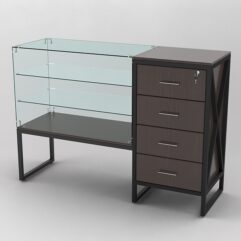 Прилавок ЛОФТ СТИЛЬ №22+13, Дуб Венге