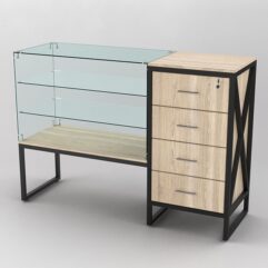 Прилавок ЛОФТ СТИЛЬ №22+13, Дуб Сонома