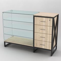 Прилавок ЛОФТ СТИЛЬ №23+13, Дуб Сонома