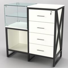 Прилавок ЛОФТ СТИЛЬ №11+13, Белый