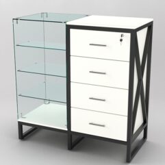 Прилавок ЛОФТ СТИЛЬ №12+13, Белый