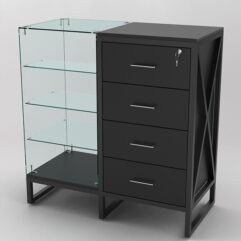 Прилавок ЛОФТ СТИЛЬ №12+13, Черный