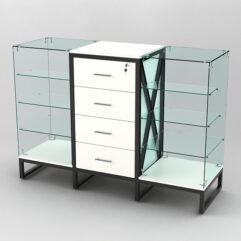 Прилавок ЛОФТ СТИЛЬ №12+13+12, Белый